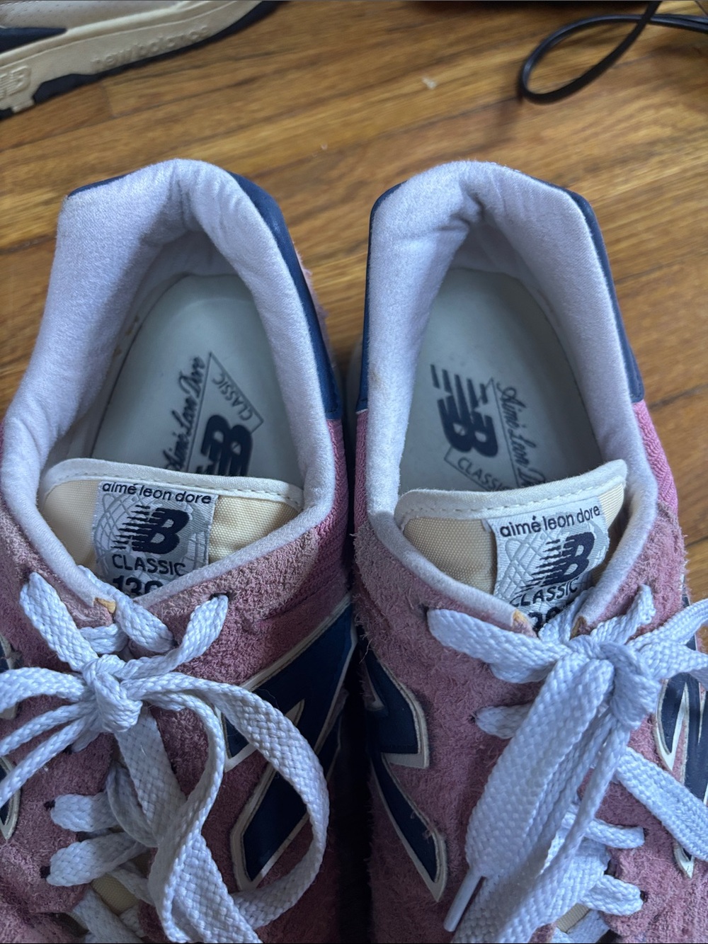 New Balance x Aime Leon Dore Pink Men’s Sneakers - Picture 2 of 7
